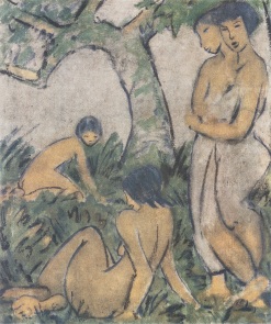 Otto Mueller-Badende, The Bathers (1911)